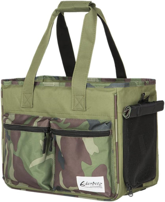 Cat Carrier Bag, Foldable Pet Bag Airline Approved, Pet Travel Carrier for Medium Cats Small Cats Dogs, Sturdy Transport Carriers Long Trips(Green)