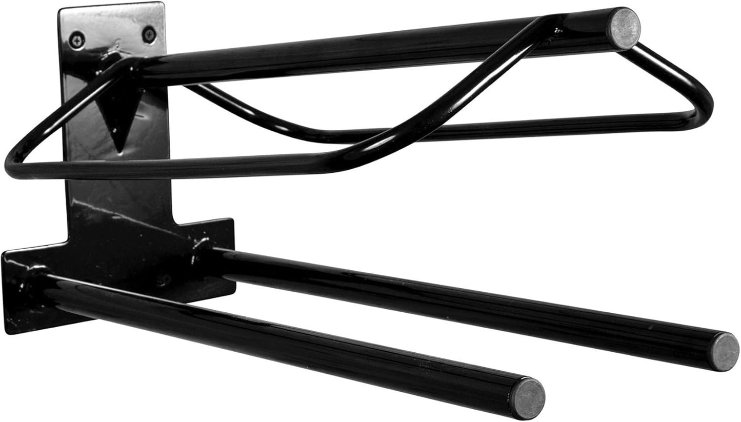 Saddle Rack with Pad Bar for Horse Enthusiast | Heavy-Duty Saddle Rack Wall Mount | Western & English Saddle Rack | Keeps Tack Organized