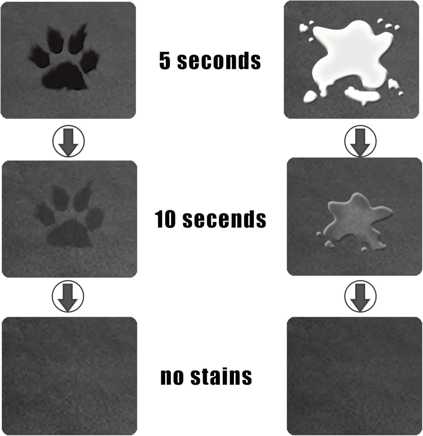 Large Boho Dog Cat Food Mats for Floors, Absorbent Dog Bowl Mat for Food and Water Dispenser Mat, Quick Dry Pet Supplies (Dark Vintage, 40 * 32)