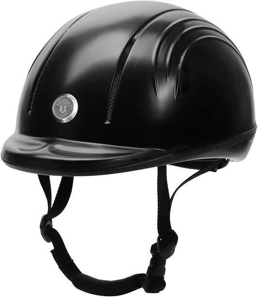 TuffRider Starter Basic Horse Riding Helmet | Comfortable Protective Equestrian Head Gear - SEI Certified