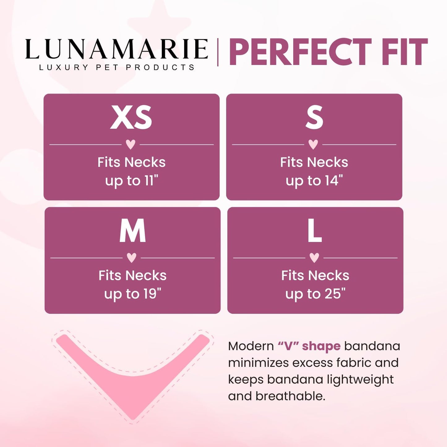 LunaMarie - Luxury Pet Birthday Bandanas -Premium & Silky Poly Fabric | 100% Handmade | Custom Shape Dual Layered (Ember, Medium)