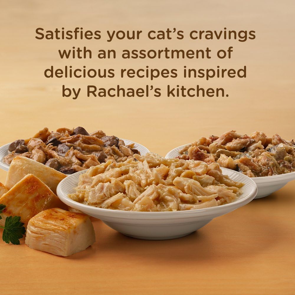 Rachael Ray Nutrish Premium Wet Cat Food, Chicken Lovers Variety Pack, Grain Free, 2.8 Oz. Tub, Pack Of 12