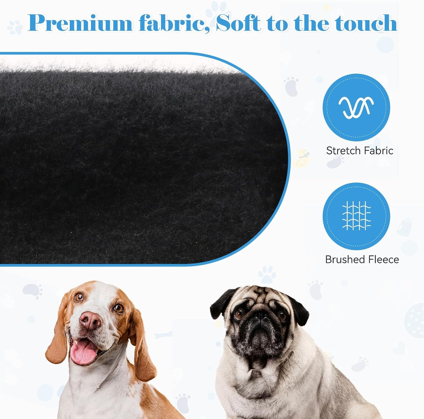 Dog Sweaters for Large Dogs Dog Hoodie Dog Sweater Solid Soft Brushed Fleece Dog Clothes Dog Hoodie Sweatshirt with Pocket(Black-XL)