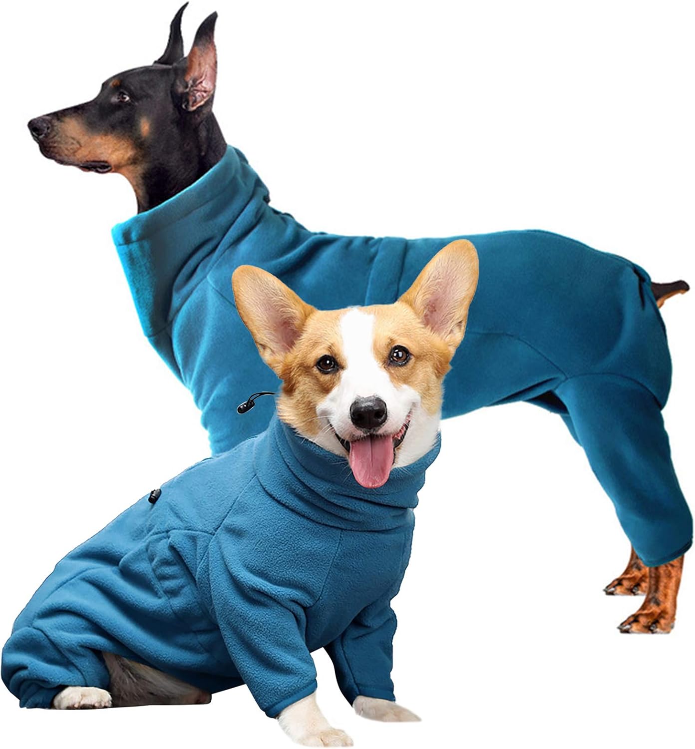 ROZKITCH Dog Coats for Small Dogs, Pet Windproof Warm Cold Weather Jacket Vest Cozy Jumpsuit Apparel Outfit Clothes for Small Medium Large Dog Walking Sleep S