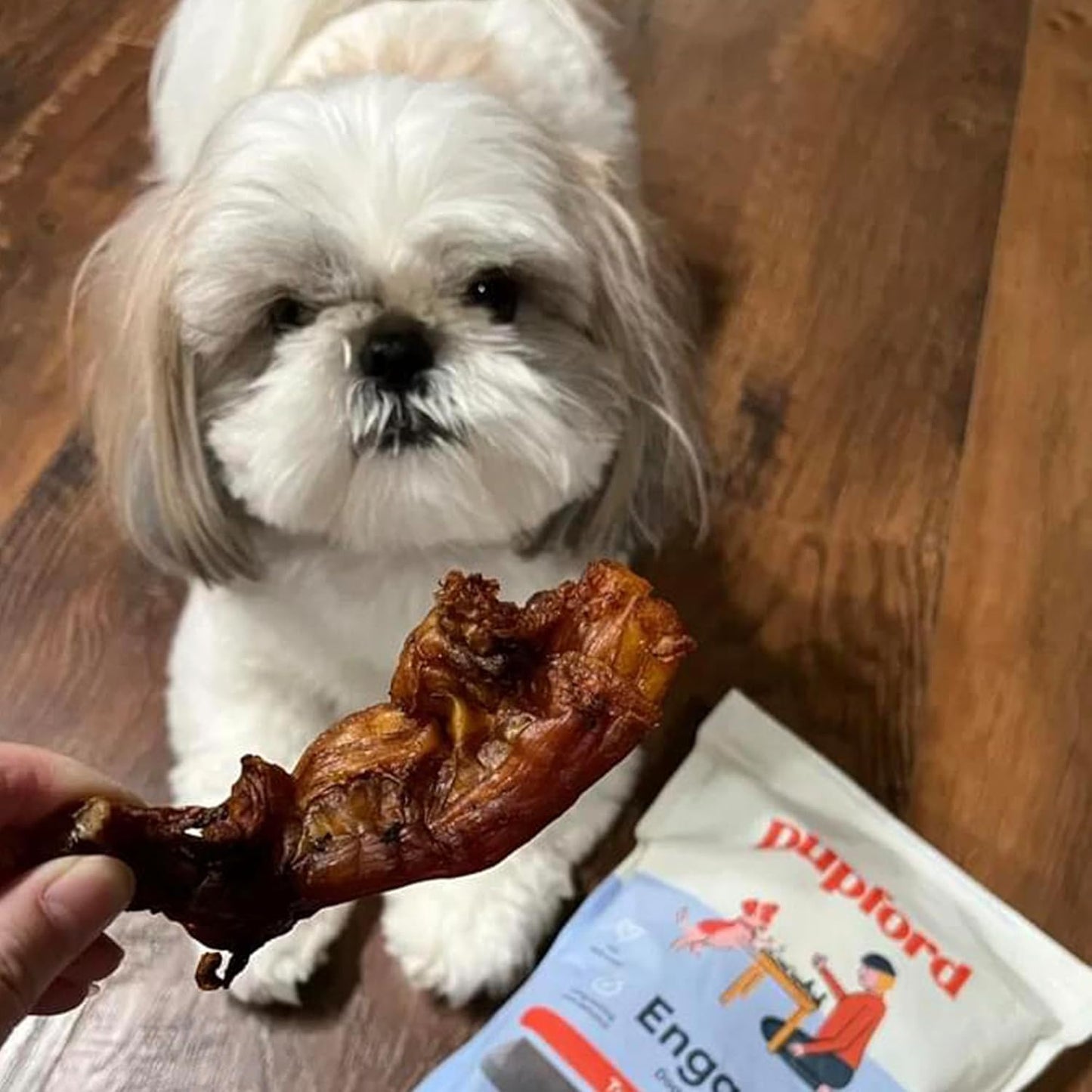 Pupford Turbo Beef Tendon Chews for Dogs & Puppies, All-Natural Dog Chew with Glucosamine for Joint Health, Long-Lasting Toy, Great for Teething (5 Count)
