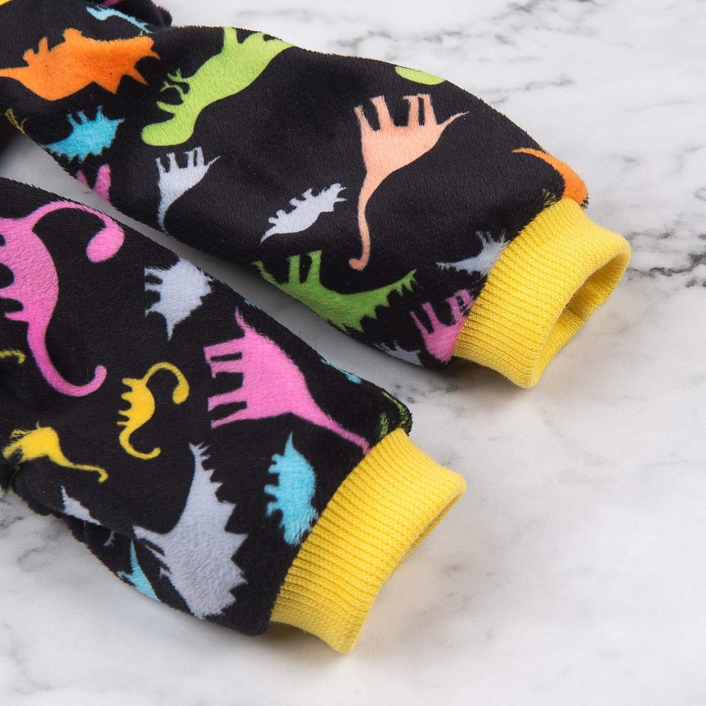 CuteBone Dog Halloween Pajamas Puppy Onesies Small Dogs Soft Pjs Coat Cat Apparel Comfy Pet Christmas Clothes Outfit Doggie Bodysuit P26M
