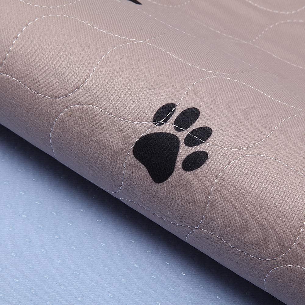 SincoPet Washable Dog Pee Pads with Puppy Grooming Gloves,Puppy Pads,Reusable Pet Training Pads,Large Dog Pee Pad,Waterproof Pet Pads for Dog Bed Mat,Super Absorbing Whelping Pads