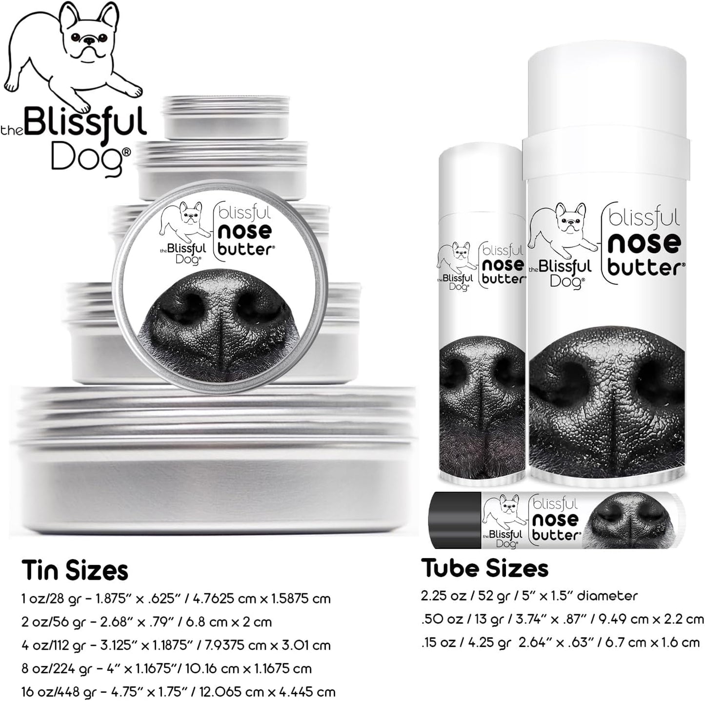 The Blissful Dog Vizsla Unscented Nose Butter