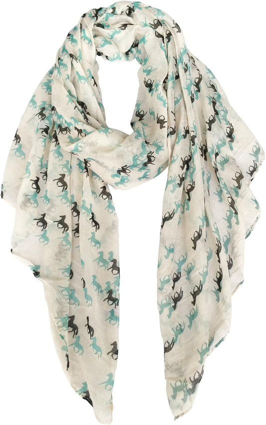 E-Clover Fashion Scarf for Women Lightweight Scarves Shawl Wrap for Spring/Summer Winter
