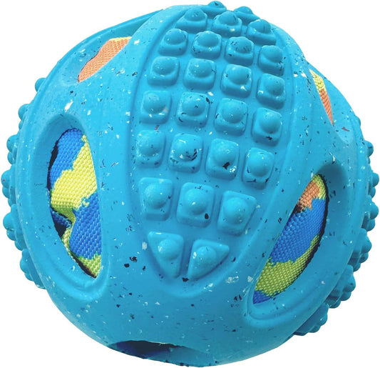 Max Fusion with Nike Grind, Arlee Meteor Dog Toy, Chew Toy for Play, Fetch, Tug, M