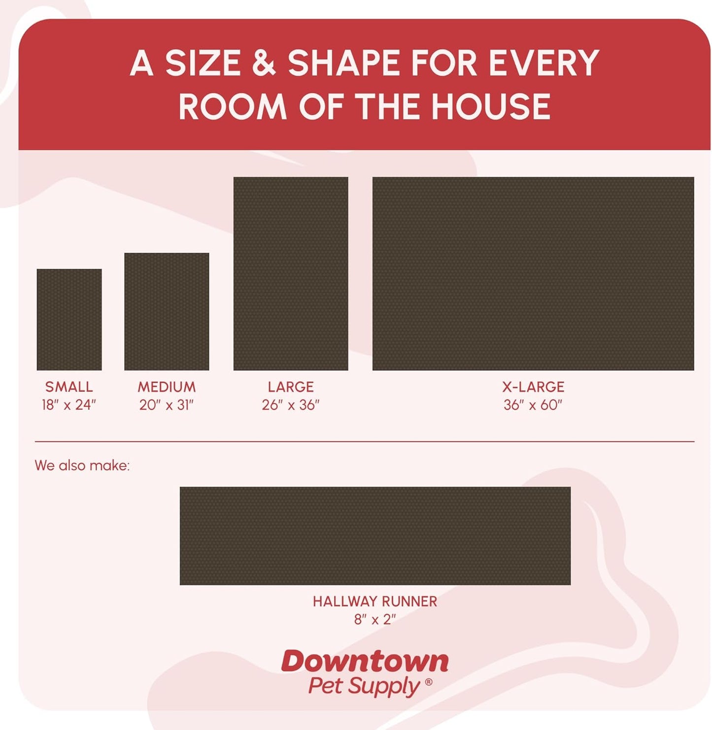 My Doggy Place Microfiber Dog Mat for Muddy Paws, 31" x 20" Oatmeal - Absorbent and Quick-Drying Dog Paw Cleaning Mat, Washer and Dryer Safe - Non-Slip Rubber Backed Dog Floor Mat, Medium