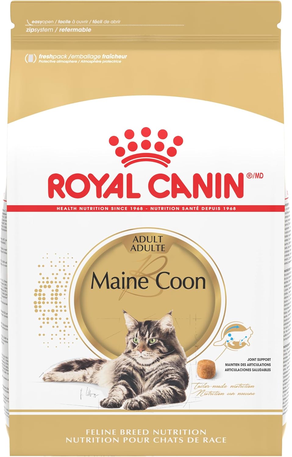 Royal Canin Maine Coon Breed Adult Dry Cat Food, 6 lb bag