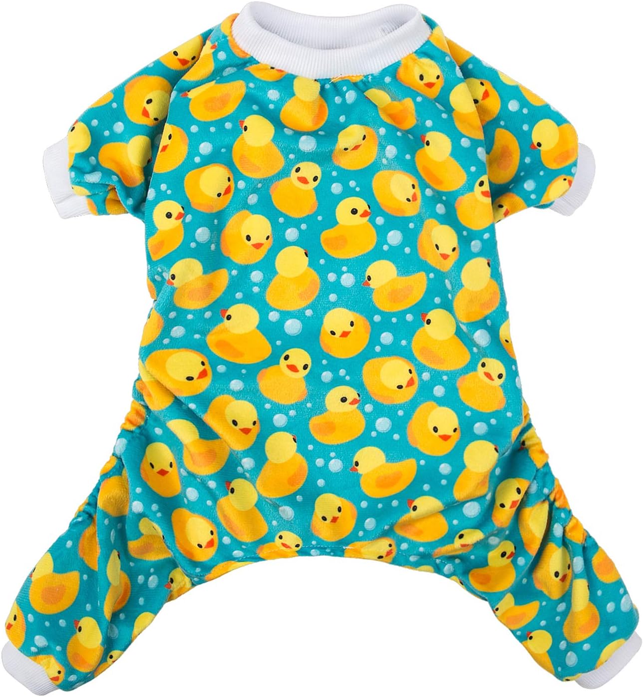 CuteBone Dog Halloween Pajamas Puppy Onesies Small Dogs Soft Pjs Coat Cat Apparel Comfy Pet Christmas Clothes Outfit Doggie Bodysuit P50XS