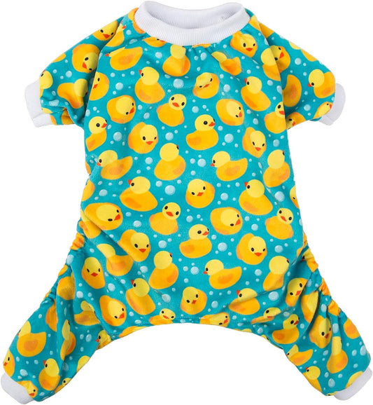 CuteBone Dog Halloween Pajamas Puppy Onesies Small Dogs Soft Pjs Coat Cat Apparel Comfy Pet Christmas Clothes Outfit Doggie Bodysuit P50XL
