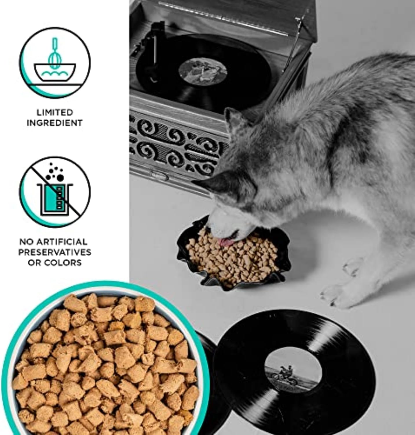 BIXBI Rawbble Freeze Dried Dog Food, Duck Recipe, 26 oz - 95% Meat and Organs, No Fillers - Pantry-Friendly Raw Dog Food for Meal, Treat or Food Topper - USA Made in Small Batches