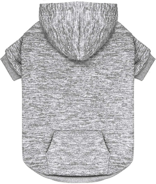 Dog Sweaters for Small Dogs Dog Hoodie Fleece Dog Sweater Soft Dog Clothes Sweatshirt with Pocket Dog Hoodie for Small Dogs Puppy Sweater(Grey&XS)