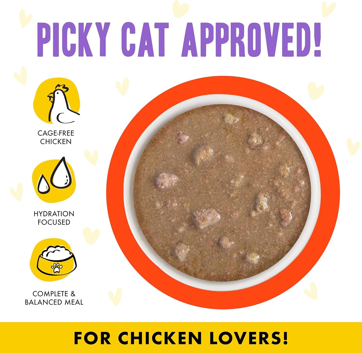 Weruva B.F.F. OMG - Best Feline Friend Oh My Gravy!, Chicken & Salmon Stir It Up with Chicken & Salmon in Gravy, 5.5oz Can (Pack of 8)