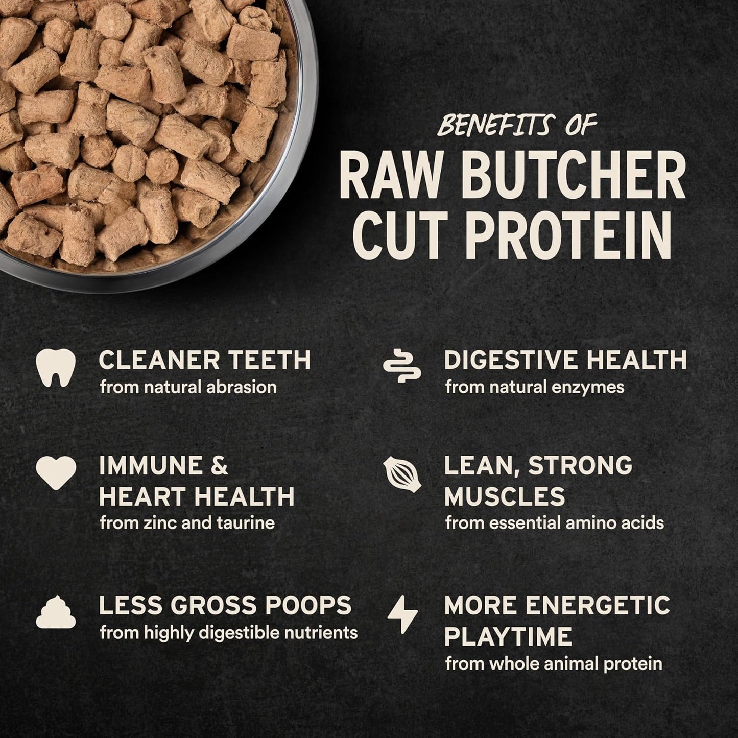 Vital Essentials Freeze-Dried Raw Chicken Meal or Mixer Cat Food Soft Nibs | 99% Chicken, Organs & Bone | 12 oz