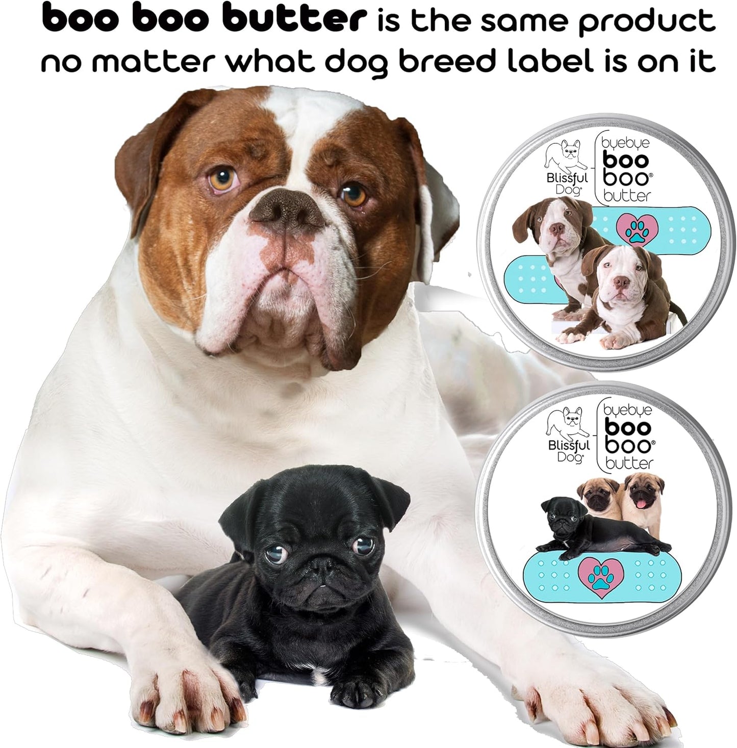 The Blissful Dog 4 oz TIN Newfoundland Booboo Butter