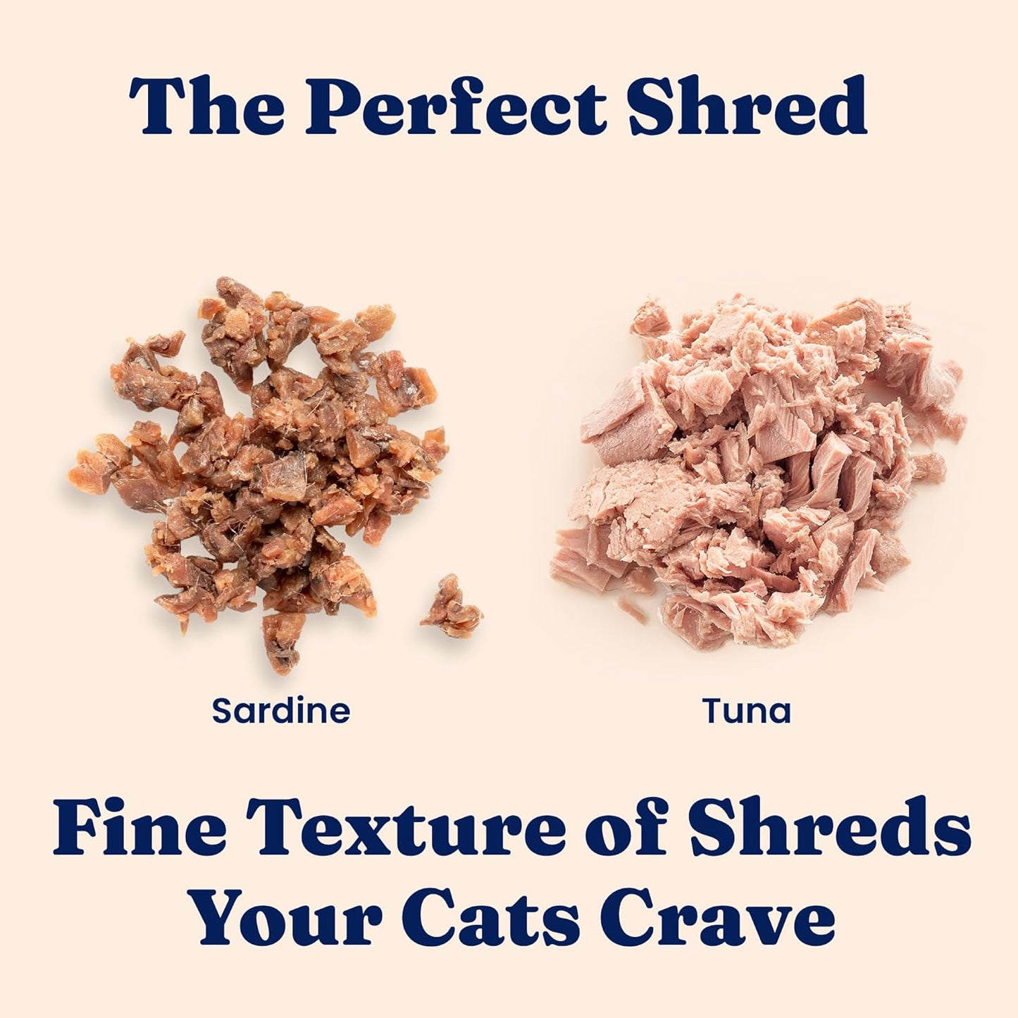 Solid Gold Wet Cat Food Shreds in Gravy - Healthy Canned Cat Food Made w/Real Tuna, Sardine, Vitamins, Minerals & Taurine - Grain Free & Gluten Free Canned Meals for Cats & Kittens - 24ct/3oz Can