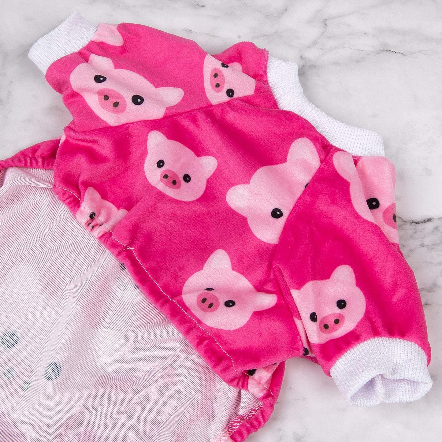 CuteBone Dog Halloween Pajamas Puppy Onesies Small Dogs Soft Pjs Coat Cat Apparel Comfy Pet Christmas Clothes Outfit Doggie Bodysuit P46L