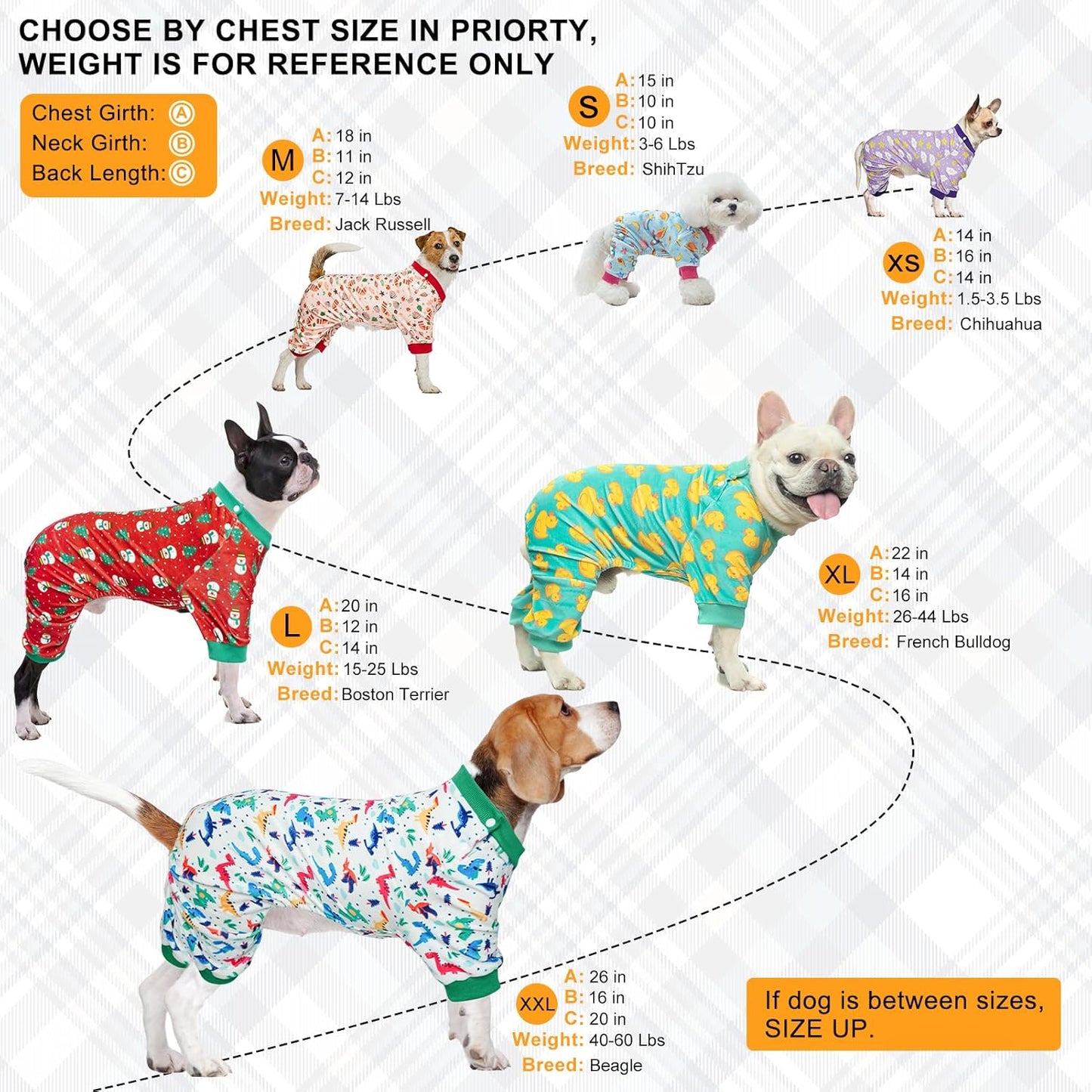 BEAUTYZOO Dog Pajamas Small Sized Dog, Summer Doggie Pajamas for Boy Girl, Soft Strechy Cotton Puppy Pjs Jammies Onesies for Men Women, Pet Jumpsuit Body Suit Cat Apparel Clothes, Blue S