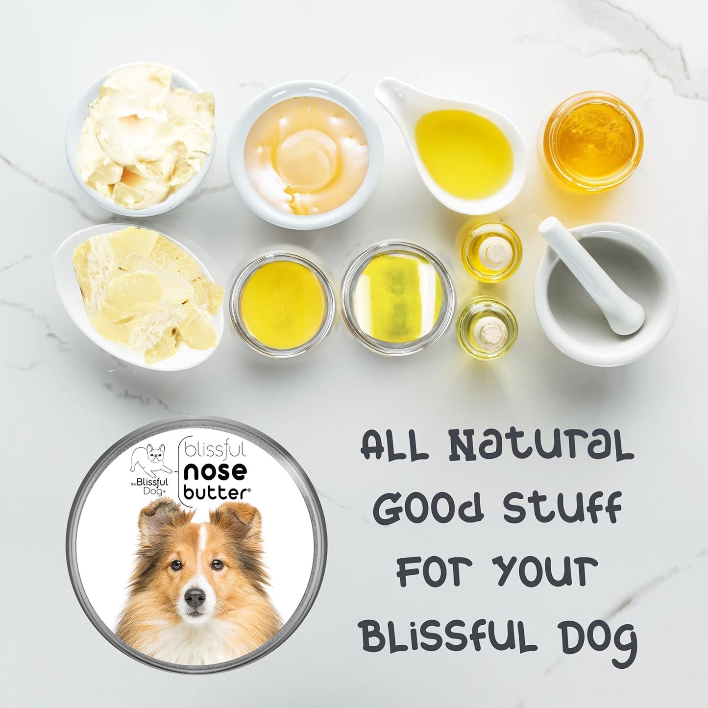 Shetland Sheepdog Unscented Nose Butter, 16-Ounce