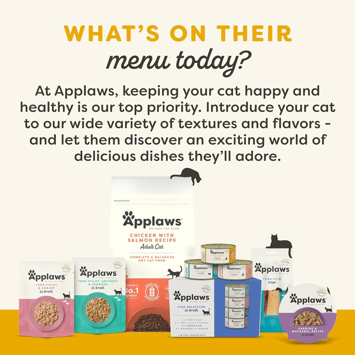 Applaws Natural Wet Cat Food in Broth, Limited Ingredient Canned Wet Cat Food, No Additives, Made with Natural Ingredients, Chicken Breast & Duck in Broth (24 x 5.5oz Cans)