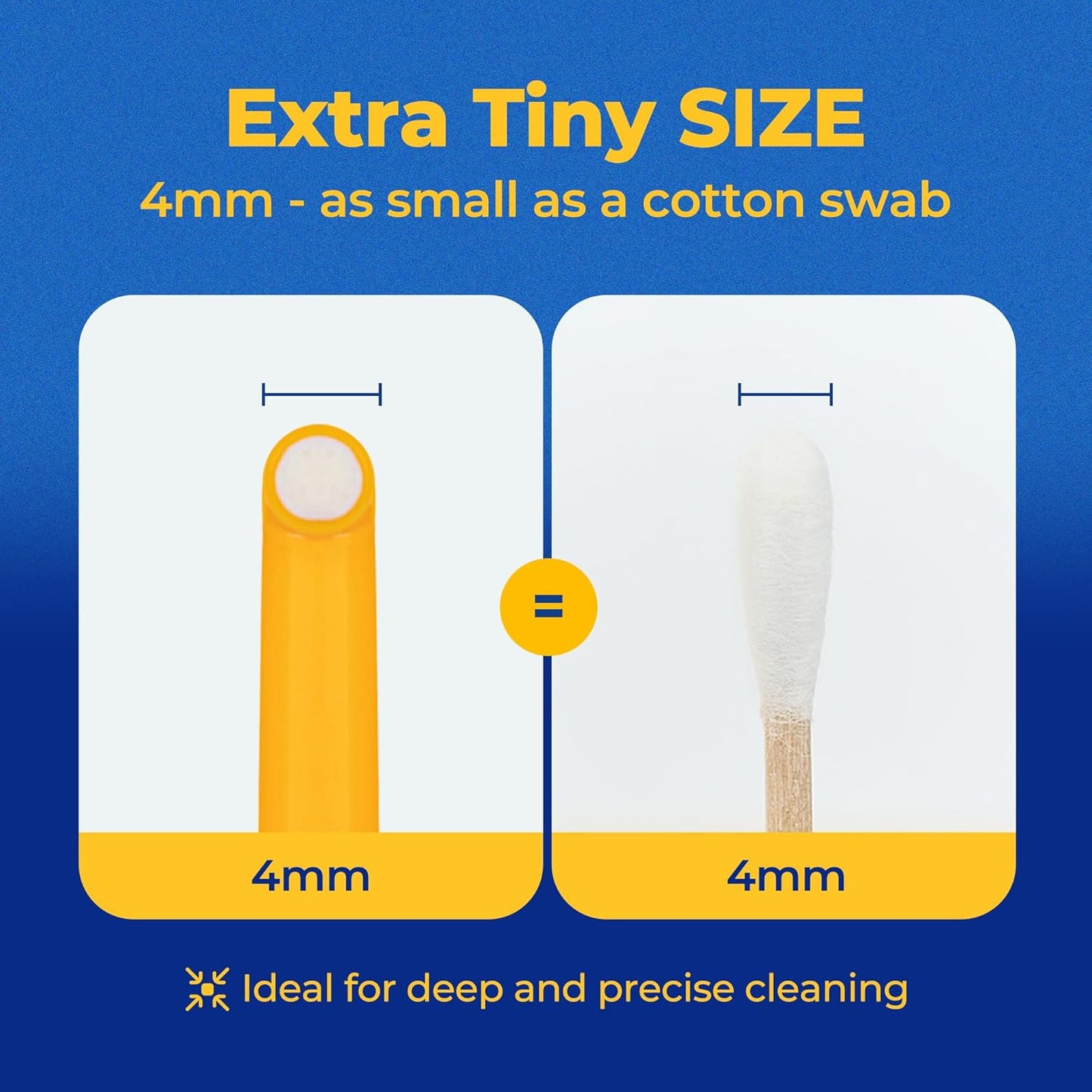 PETHROOM] Pet Toothbrush for Cats and Dogs | Round Shaped Head with Ultra Soft Bristle for Deep Cleaning Dental Care, Kitten and Small Dogs, Tartar Plaque Removal (Deep Point)