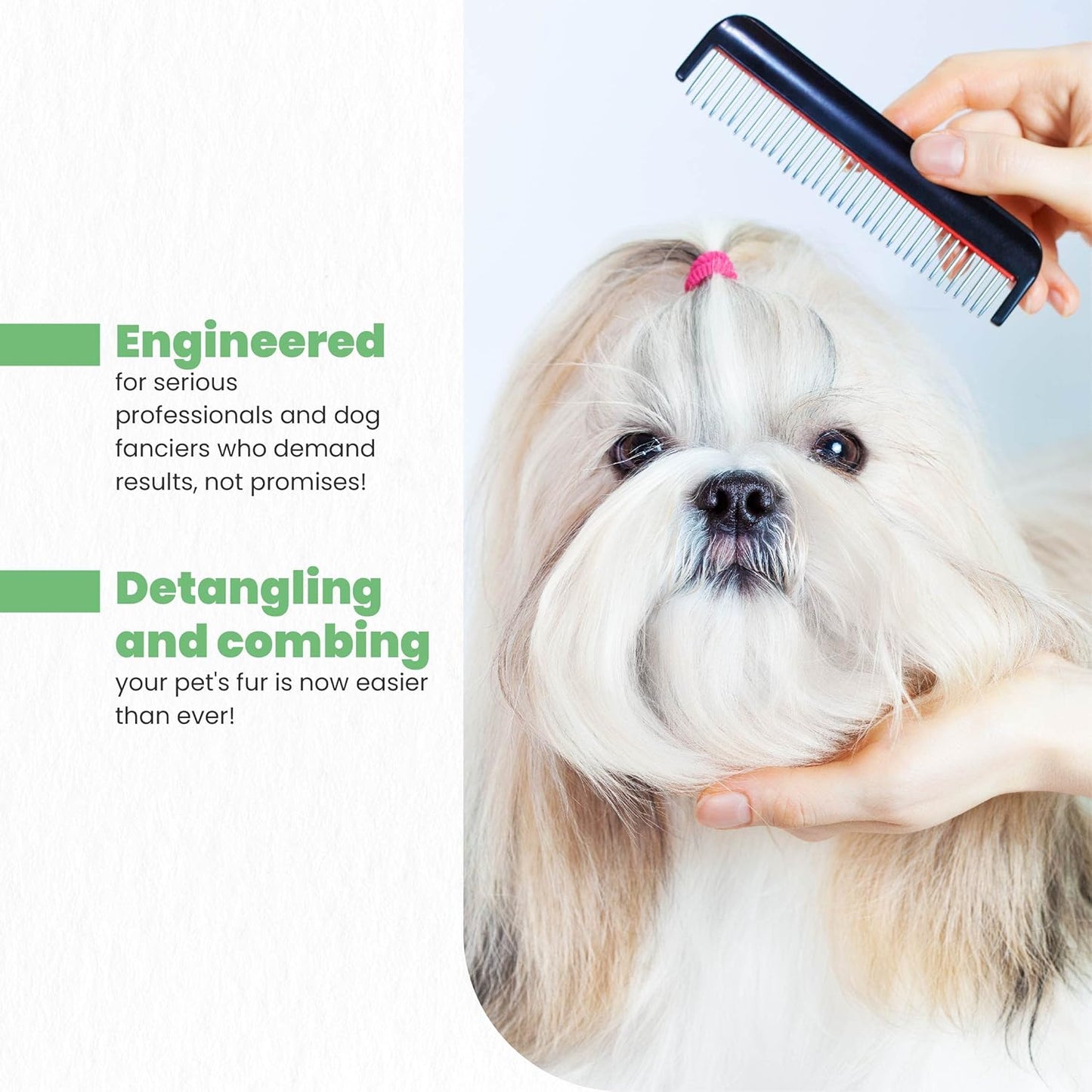 Best Shot UltraMAX Pro Finishing Spray, Ideal Detangler Spray for Pets, Hydrating and Soothing Pet Grooming Spray, for Dogs and Cats, 17 Oz.