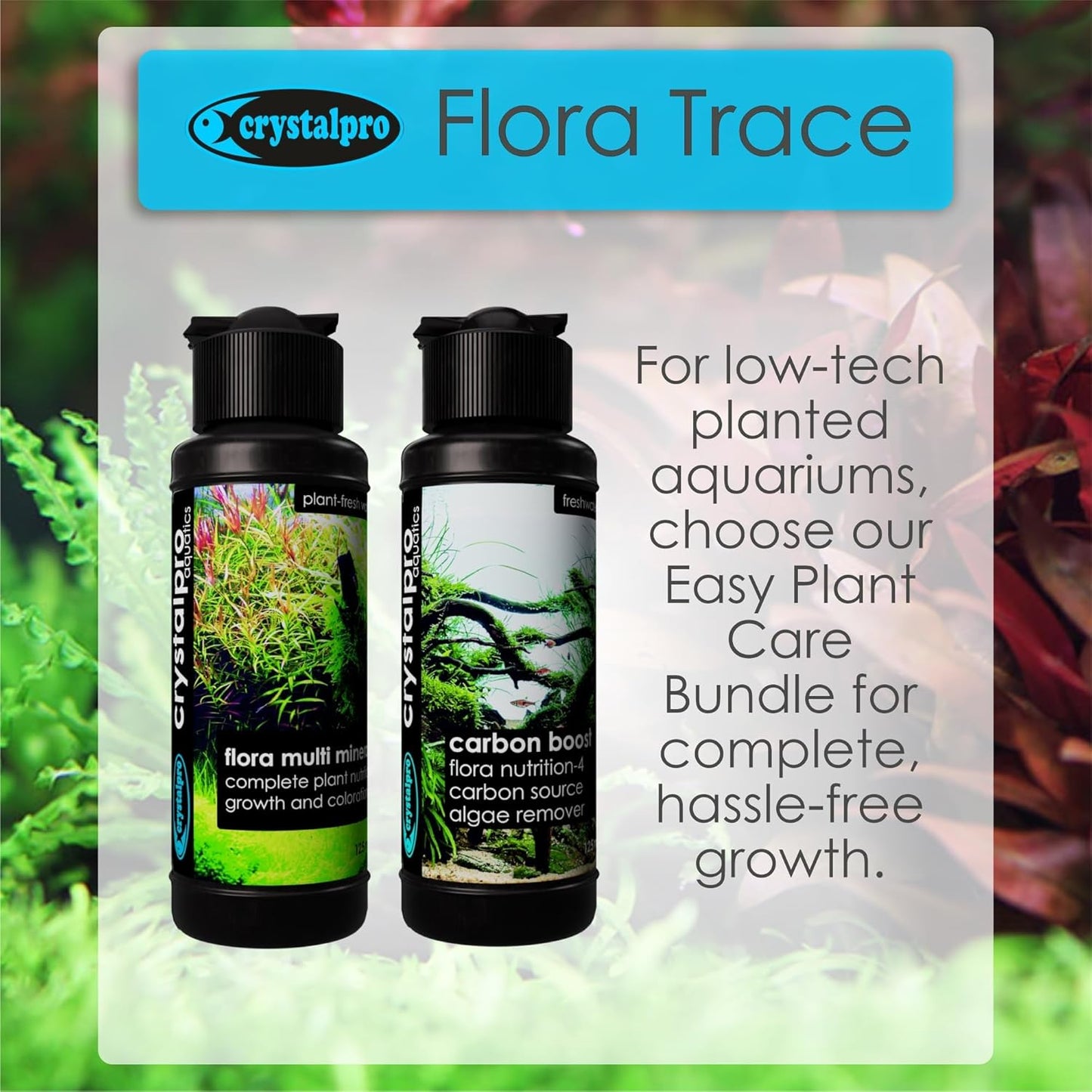 Flora Trace - Trace Element Supplement for Aquarium Plants - Supports Root Development and Mineral Uptake in Freshwater Planted Tanks - Part of The Flora Nutrition Series - 16.9 fl oz