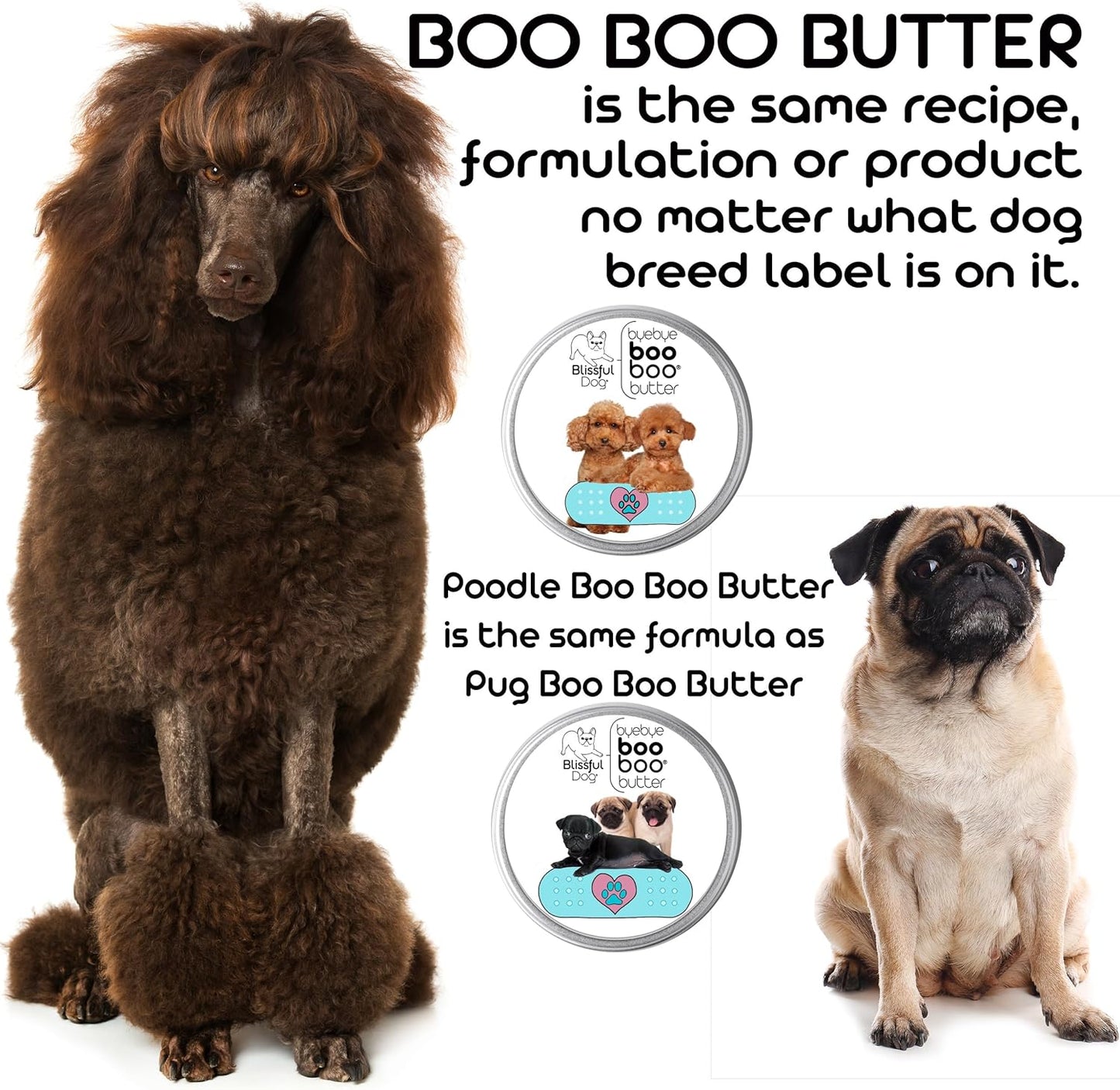 The Blissful Dog Coonhound Boo Boo Butter, 8-Ounce